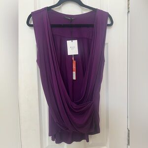 Grape Knit Top Surplise Size XL  West Kei